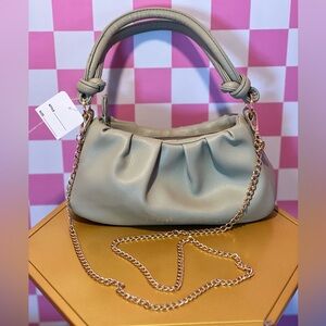 Elegant Faint Green Women's Handbag